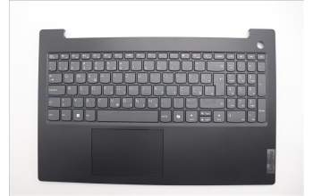 Lenovo 5CB1P71937 C-Cover with keyboard, Slovenian, Black, Fingerprint, UK