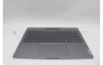 Lenovo 5CB1P73933 C-Cover with keyboard, German, Luna Grey, Fingerprint, UK