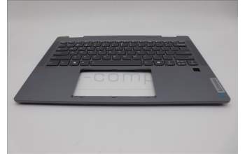 Lenovo 5CB1P73948 C-Cover with keyboard, English, Luna Grey, Fingerprint, US