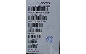 Lenovo 5CB1P74329 Tastatur inkl. Topcase spanisch H 83KX FP LG