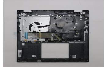 Lenovo 5CB1P74337 C-Cover with keyboard, Russian, Luna Grey, FingerPrint, US