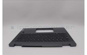 Lenovo 5CB1P74344 C-Cover with keyboard, Hebrew, Luna Grey, FingerPrint, US