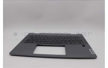 Lenovo 5CB1P74349 C-Cover with keyboard, Slovenian, Luna Grey, FingerPrint