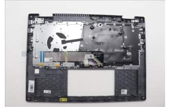 Lenovo 5CB1P74351 C-Cover with keyboard, US English Euro, Luna Grey, FingerPrint, US