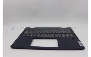 Lenovo 5CB1P74363 C-Cover with keyboard, Portuguese, Cosmic Blue, FingerPrint
