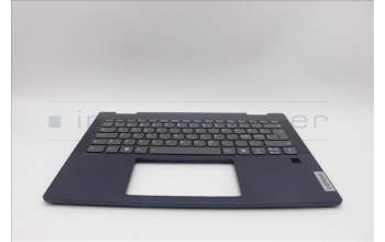 Lenovo 5CB1P74377 C-Cover with keyboard, Nordic, Cosmic Blue, FingerPrint, UK