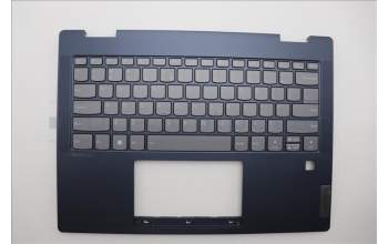 Lenovo 5CB1P74382 C-Cover with keyboard, US English Euro, Cosmic Blue, FingerPrint, US