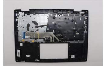 Lenovo 5CB1P74386 C-Cover with keyboard, Ukraine, Cosmic Blue, FingerPrint