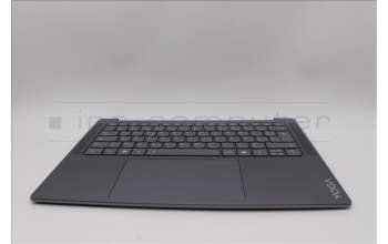 Lenovo 5CB1P74754 C-Cover with keyboard, French, Luna Grey, Puresight Logo, US