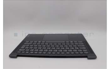 Lenovo 5CB1P74757 C-Cover with keyboard, German, Luna Grey, Puresight Logo, UK
