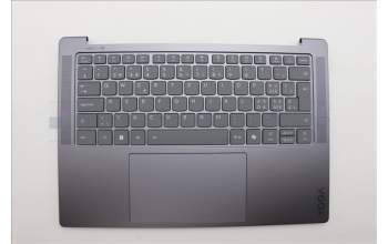 Lenovo 5CB1P74771 C-Cover with keyboard, Switzerland, Luna Grey, Puresight Logo, UK