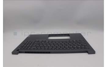 Lenovo 5CB1P85693 C-Cover with keyboard, Arabic, Luna Grey, FingerPrint, US