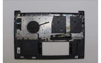 Lenovo 5CB1P85697 C-Cover with keyboard, Czech Slovakian, Luna Grey, FingerPrint, UK