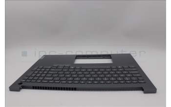 Lenovo 5CB1P85698 C-Cover with keyboard, English, Luna Grey, FingerPrint, US