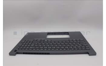 Lenovo 5CB1P85703 C-Cover with keyboard, German, Luna Grey, FingerPrint, UK