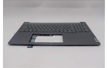 Lenovo 5CB1P85704 C-Cover with keyboard, Greek, Luna Grey, FingerPrint, US