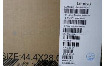 Lenovo 5CB1P85719 Tastatur inkl. Topcase ASM THAI H21NH FP LG