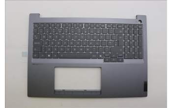 Lenovo 5CB1P85721 C-Cover with keyboard, UK English, Luna Grey, FingerPrint, UK