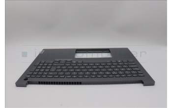 Lenovo 5CB1P85721 C-Cover with keyboard, UK English, Luna Grey, FingerPrint, UK