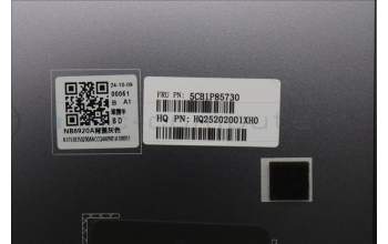 Lenovo 5CB1P85730 LCD Cover, 21NH, Luna Grey, 2.5K