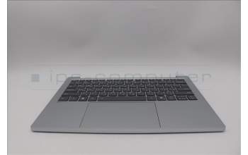 Lenovo 5CB1P87258 C-Cover with keyboard, Arabic, Cloud Grey, Backlight, US
