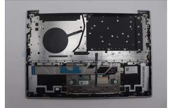 Lenovo 5CB1P88221 C-Cover with keyboard, Czech Slovakian, Cloud Grey, Backlight, UK