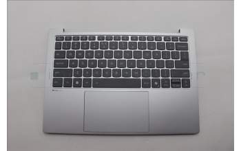 Lenovo 5CB1P88223 C-Cover with keyboard,US English Euro,Cloud Grey,Backlight