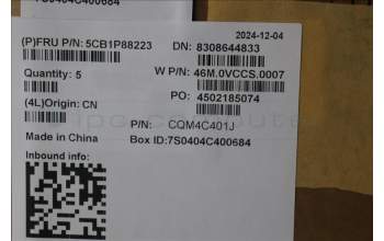 Lenovo 5CB1P88223 C-Cover with keyboard,US English Euro,Cloud Grey,Backlight