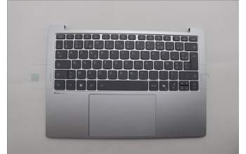 Lenovo 5CB1P88224 C-Cover with keyboard,French,Cloud Grey,Backlight