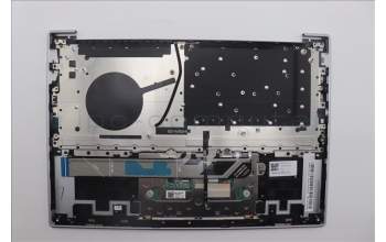 Lenovo 5CB1P88229 C-Cover with keyboard, Hebrew, Cloud Grey, Backlight, US