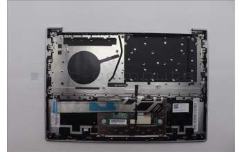 Lenovo 5CB1P89836 C-Cover with keyboard, Hungarian, Cloud Grey, Backlight, UK