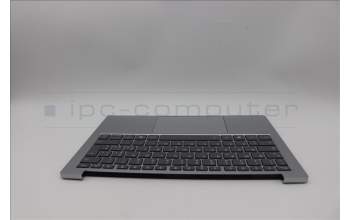 Lenovo 5CB1P89838 C-Cover with keyboard, Italian, Cloud Grey, Backlight, UK