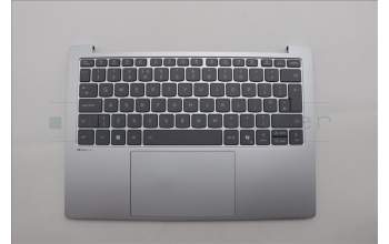 Lenovo 5CB1P89851 C-Cover with keyboard, UK English, Cloud Grey, Backlight, UK
