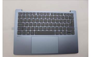 Lenovo 5CB1P89854 C-Cover with keyboard, Belgian, Polar Blue, Backlight, UK