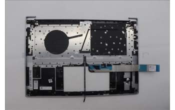 Lenovo 5CB1Q27716 C-Cover with keyboard, US English Euro, Cloud Grey, Backlight