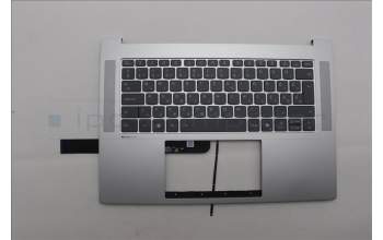 Lenovo 5CB1Q27723 C-Cover with keyboard, Hungarian, Cloud Grey, Backlight, UK