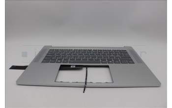 Lenovo 5CB1Q28963 C-Cover with keyboard, Nordic, Cloud Grey, Backlight, UK