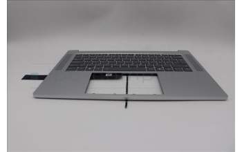 Lenovo 5CB1Q28964 C-Cover with keyboard, Portuguese, Cloud Grey, Backlight, UK