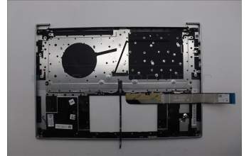 Lenovo 5CB1Q28965 C-Cover with keyboard, Russian, Cloud Grey, Backlight, US