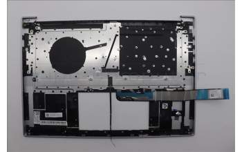 Lenovo 5CB1Q32375 C-Cover with keyboard, Switzerland, Cloud Grey, Backlight, UK