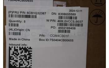 Lenovo 5CB1Q32387 Tastatur inkl. Topcase ASM_EURO ENG W83J3 CG