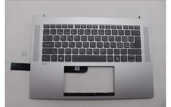 Lenovo 5CB1Q32405 C-Cover with keyboard, Switzerland, Cloud Grey, UK