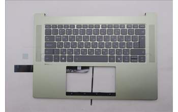 Lenovo 5CB1Q32414 C-Cover with keyboard, Bulgarian, Storm Grey, Backlight, UK