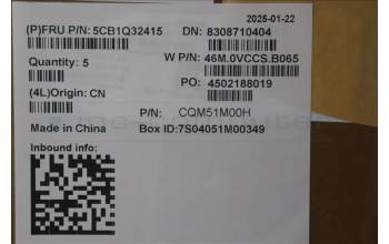 Lenovo 5CB1Q32415 C-Cover with keyboard, Czech Slovakian, Storm Grey, Backlight, UK