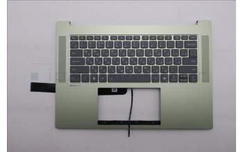 Lenovo 5CB1Q32432 C-Cover with keyboard, Russian, Storm Grey, Backlight, US