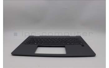 Lenovo 5CB1Q43228 C-Cover with keyboard, Italian, Luna Grey, Fingerprint, UK