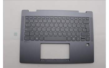 Lenovo 5CB1Q43229 C-Cover with keyboard, Spanish, Luna Grey, Fingerprint, UK