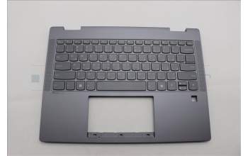 Lenovo 5CB1Q43240 C-Cover with keyboard, Arabic, Luna Grey, Fingerprint, US