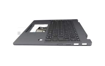 5CB1Q43247 Original Lenovo Tastatur inkl. Topcase BE (belgisch) grau/grau mit Backlight