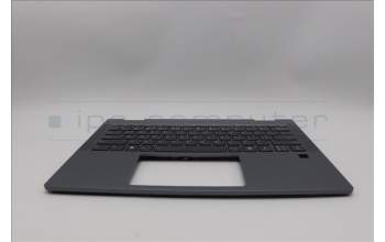 Lenovo 5CB1Q43251 C-Cover with keyboard, US English Euro, Luna Grey, Fingerprint, US